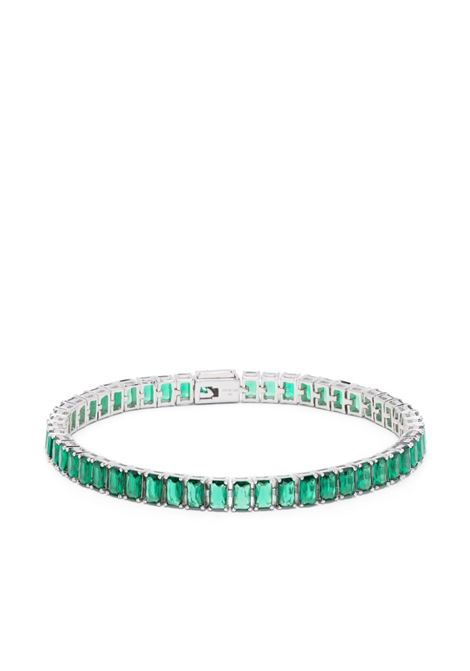 Bracciale tennis emerald in verde - unisex HATTON LABS | HLA381103B